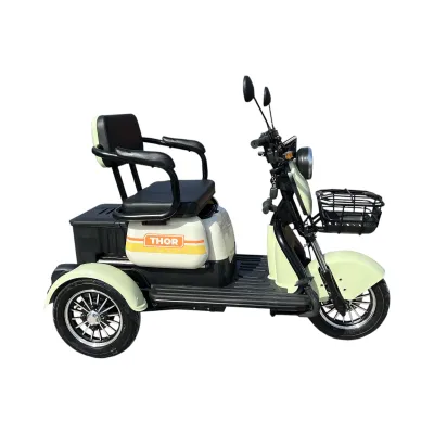 Triciclu electric THOR SXL PRO VERDE 1000W 60V 20AH - imagine 3