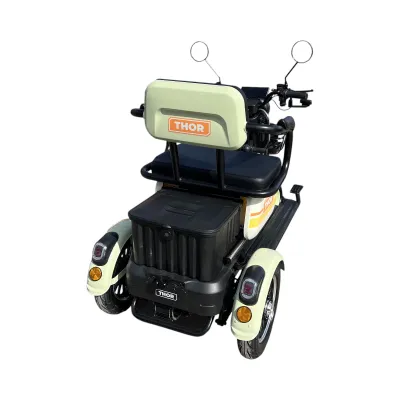Triciclu electric THOR SXL PRO VERDE 1000W 60V 20AH - imagine 2