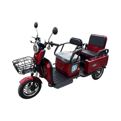 Triciclu electric THOR SX LONG PRO ROSU 1400W 60V 20AH - imagine 2