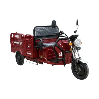 Triciclu electric THOR EVO 2000 ROSU 2000W 72V 32AH - imagine 4