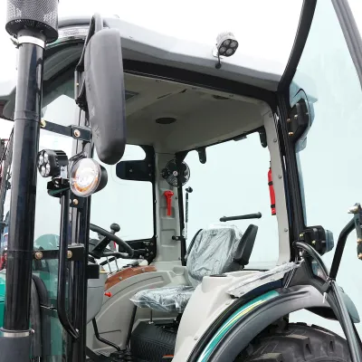 Tractor 60CP 4x4 cu cabina, motor YTO diesel, camere video KONIG 604 - imagine 9