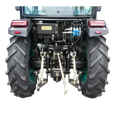 Tractor 60CP 4x4 cu cabina, motor YTO diesel, camere video KONIG 604 - imagine 6