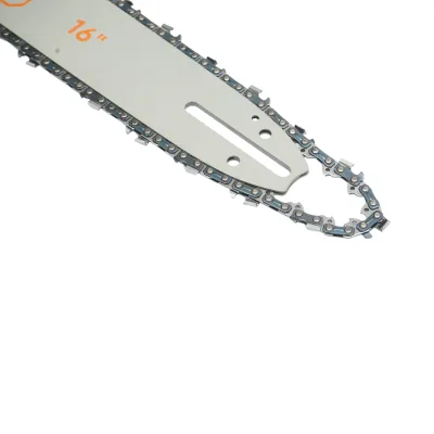 Set lama drujba 40cm (16 inch) cu 2 lanturi pas 3/8 LP, 1.3mm, 57 zale UZ PROFESIONAL THOR - imagine 5