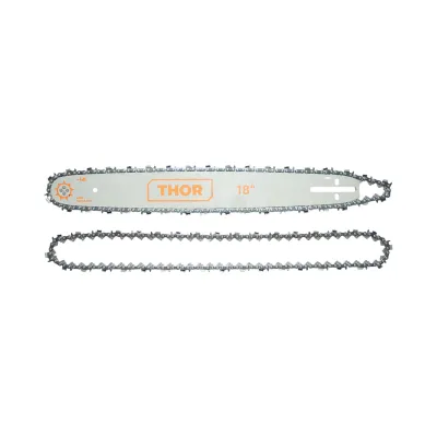 Set lama drujba 45cm (18 inch) cu 2 lanturi pas 325, 1.5mm, 72 zale UZ PROFESIONAL THOR