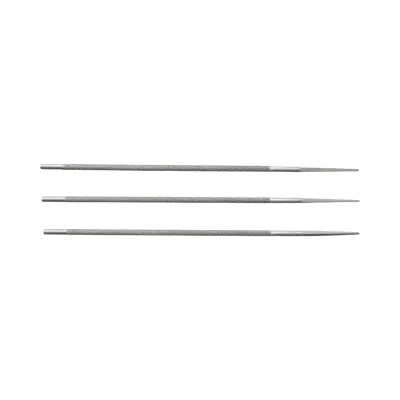 Set 3 pile rotunde ascutit lant drujba 4.8x200mm 3/16 inch - imagine 3
