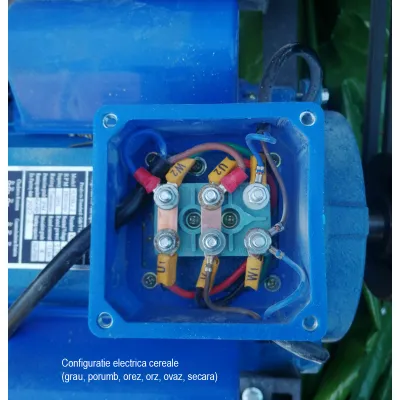 Tocator furaje 2.2kW, 220V, capacitate 1000 Kg/h, turatie 3600 r/min, 3 site incluse Baisan - imagine 16