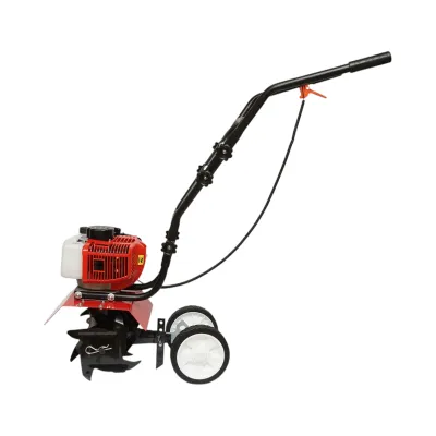 Motocultor 3CP cu freza 30cm, motor benzina 2T 52cc, 1 viteza, pornire manuala THOR - imagine 3