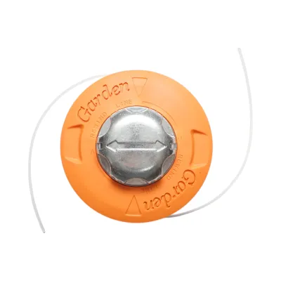 Cap tambur motocoasa aluminiu M10x1.25mm, fir 3mm, automat Tap&Go universal - imagine 2