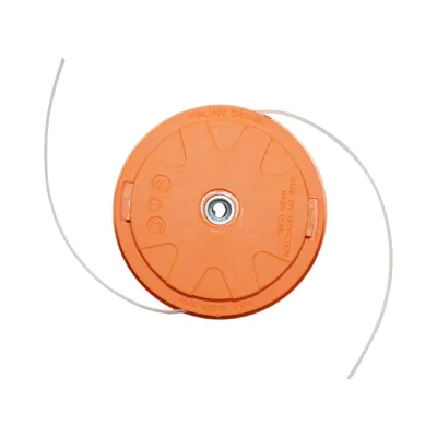 Cap tambur motocoasa aluminiu M10x1.25mm, fir 3mm, automat Tap&Go universal - imagine 4