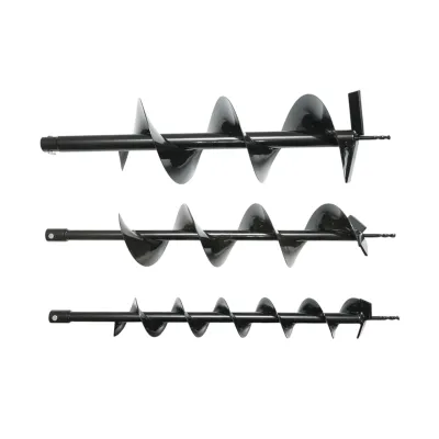 Motoburghiu foreza de pamant pe benzina 3.3CP, 2T 52cc, 3 burghie incluse 100mm, 150mm, 200mm Breckner Germany - imagine 11
