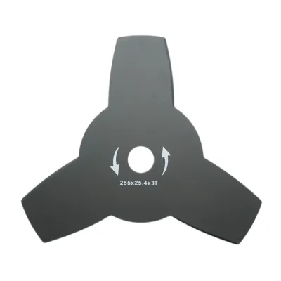 Disc motocoasa 3 dinti 255x25.4x1.4mm otel THOR