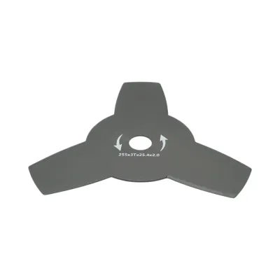 Disc motocoasa 3 dinti 255x25.4x2mm otel THOR - imagine 2
