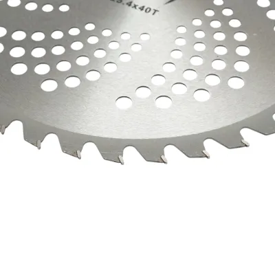 Disc circular vidia 255x25.4x1.15mm, 40 dinti pentru motocoasa de umar THOR - imagine 4