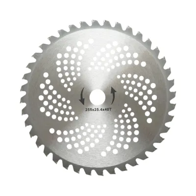 Disc circular vidia 255x25.4x1.3mm, 40 dinti pentru motocoasa de umar THOR