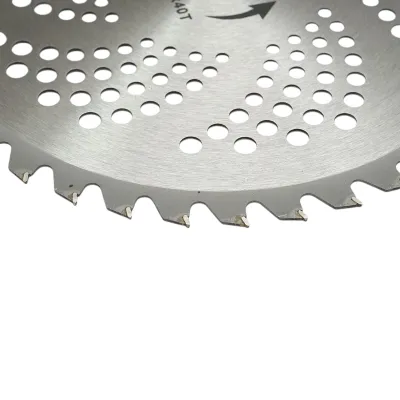 Disc circular vidia 255x25.4x1.3mm, 40 dinti pentru motocoasa de umar THOR - imagine 4