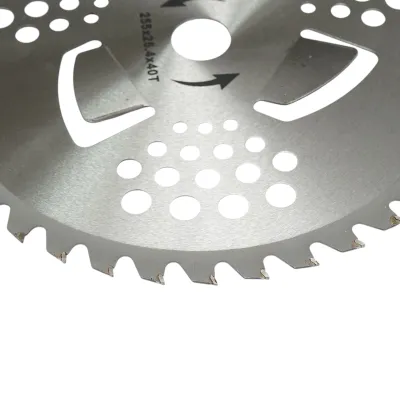 Disc circular vidia 255x25.4x1.15mm, 40 dinti pentru motocoasa de umar THOR - imagine 4