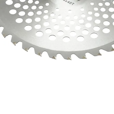 Disc circular vidia 255x25.4x1.15mm, 40 dinti pentru motocoasa de umar THOR - imagine 4