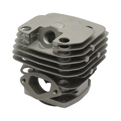 Set cilindru piston drujba 45mm, 52cc model China 5200 THOR - imagine 3