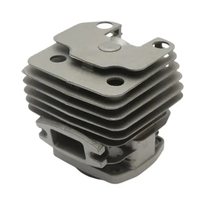 Set cilindru piston drujba 45mm, 52cc model China 5200 THOR - imagine 4