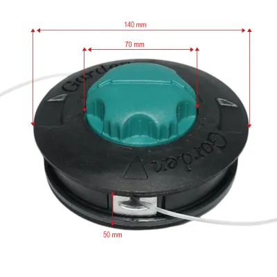 Cap tambur motocoasa M10x1.25mm, fir 3mm, automat Tap&Go universal - imagine 3