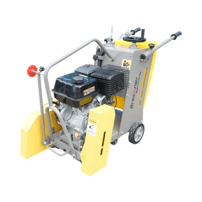 Masina de taiat beton si asfalt 400-500mm, motor Loncin GF420 15CP, 4 timpi 420cc, adancime 170mm, rezervor apa 40L Breckner Germany