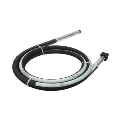 Cap vibrator beton excentric 38mm cu ax flexibil 5m Breckner Germany - imagine 4