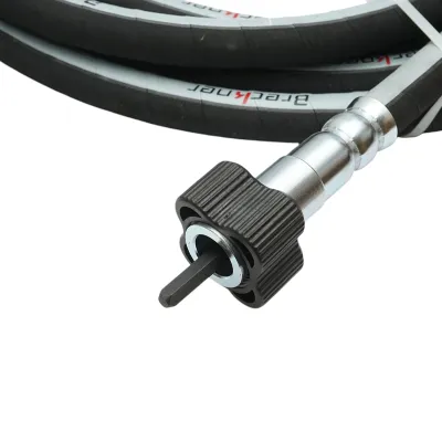 Ax flexibil vibrator beton 7m pentru cap 28mm Breckner Germany - imagine 4
