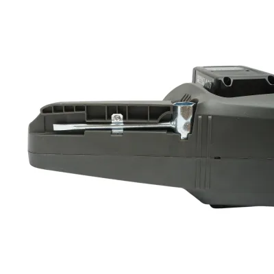 Drujba electrica profesionala cu 2 acumulatori 40V, 4Ah Li-ion, 1200W, motor brushless, lama 16 inch (400mm) Breckner Germany - imagine 13