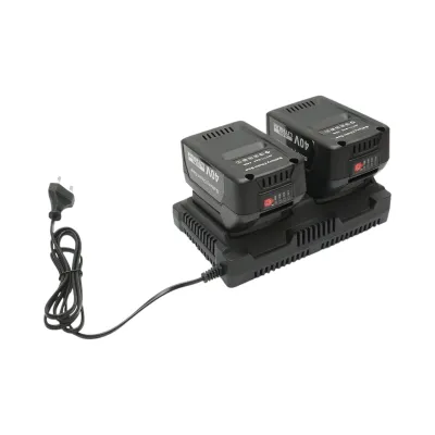 Drujba electrica profesionala cu 2 acumulatori 40V, 4Ah Li-ion, 1200W, motor brushless, lama 16 inch (400mm) Breckner Germany - imagine 14
