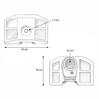 Filtru aer mic drujba modele China 3800, 4100, 4500, 4600, 5200 THOR - imagine 4