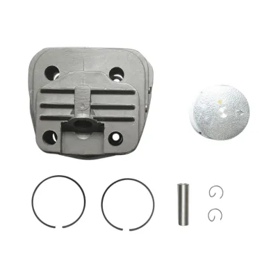 Set cilindru piston drujba 45mm, 52cc model China 5200 THOR - imagine 7