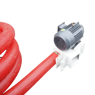 Snec flexibil cereale 380V, 4000W portabil cu furtun 15m, diametru 120mm, turatie 1440 r/min - imagine 8