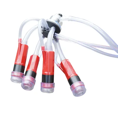 Aparat de muls vaci 1 post bidon 40L inox cu vid in cadru(vacuum) Breckner Germany - imagine 8