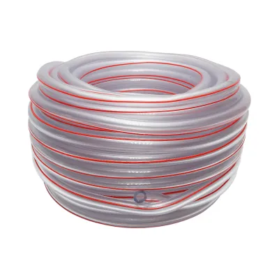 Rola 50m furtun de vidat transparent simplu pentru aparat de muls vaci Breckner Germany