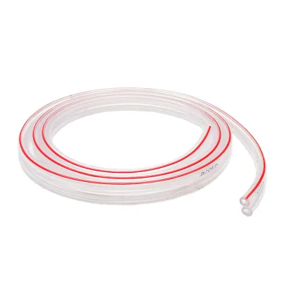 Furtun de vidat transparent dublu 2.5m pentru aparat de muls vaci Breckner Germany - imagine 3