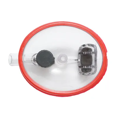 Sticla superioara colector 340cc pentru aparat de muls vaci Breckner Germany - imagine 3