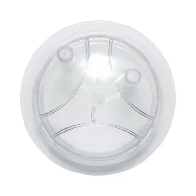 Capac transparent bidon 30L cu 2 iesiri pentru aparat de muls vaci Breckner Germany - imagine 2
