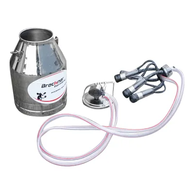 Bidon de inox 30L pentru muls germicidal Breckner Germany