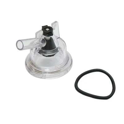Sticla superioara colector 160cc pentru aparat de muls vaci Breckner Germany - imagine 2