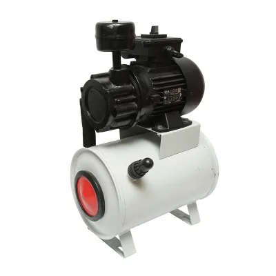 Pompa vacuum uscata cu motor 550W, 200L/min 1440rpm si rezervor pentru aparat de muls vaci Breckner Germany