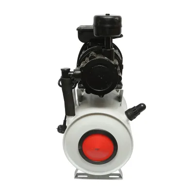 Pompa vacuum uscata cu motor 550W, 200L/min 1440rpm si rezervor pentru aparat de muls vaci Breckner Germany - imagine 5