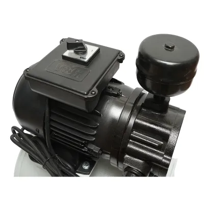 Pompa vacuum uscata cu motor 550W, 200L/min 1440rpm si rezervor pentru aparat de muls vaci Breckner Germany - imagine 8
