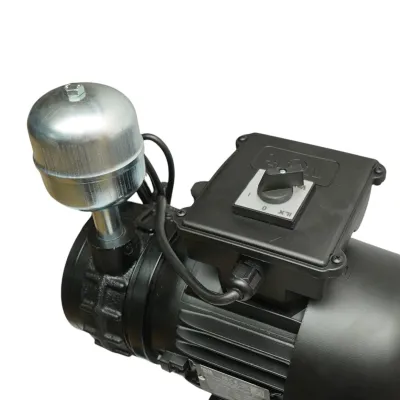 Pompa vacuum uscata cu motor 550W, 200 L/min, 1440rpm si rezervor pentru aparat de muls vaci Breckner Germany - imagine 7