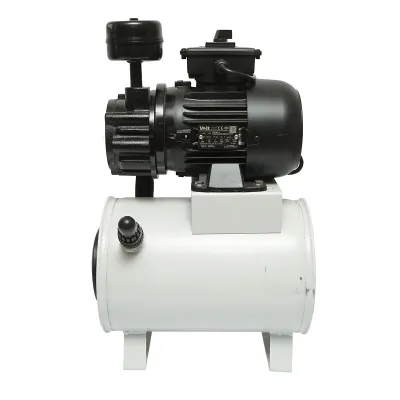 Pompa vacuum uscata cu motor 550W, 200L/min 1440rpm si rezervor pentru aparat de muls vaci Breckner Germany - imagine 2