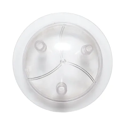 Capac plat bidon 30L cu 3 iesiri pentru aparat de muls vaci Breckner Germany - imagine 2