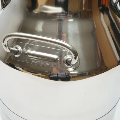 Bidon de inox pentru lapte cu capac 20L aparat de muls vaci Breckner Germany - imagine 5