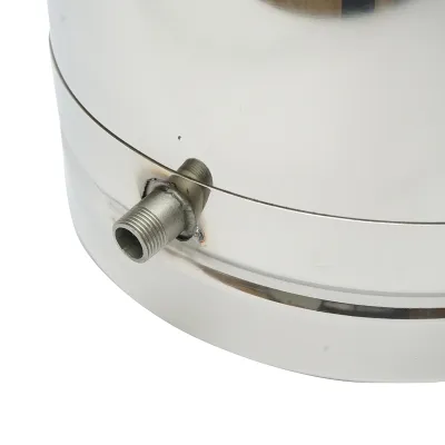 Bidon de inox pentru lapte cu capac 40L cu robinet aparat de muls vaci Breckner Germany - imagine 5