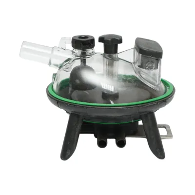 Colector complet oval 240 cc pentru aparat de muls vaci Breckner Germany - imagine 2