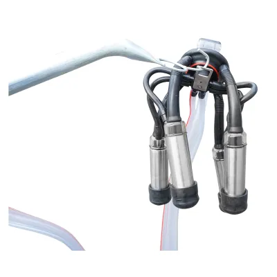 Aparat de muls vaci cu grup colector 160cc, sasiu galvanizat, bidon aluminiu 30L, 1 post Breckner Germany - imagine 10