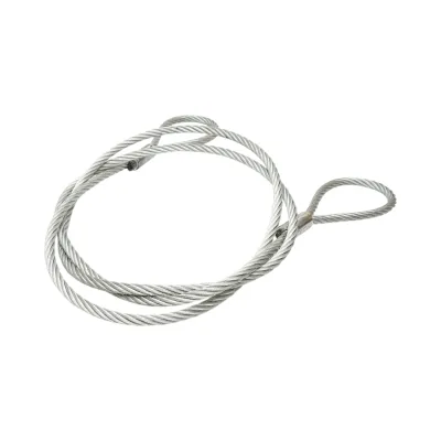 Cablu sufa troliu ciochinar otel 16mm x 4m cu ochiuri pentru tractare/ridicare - imagine 3